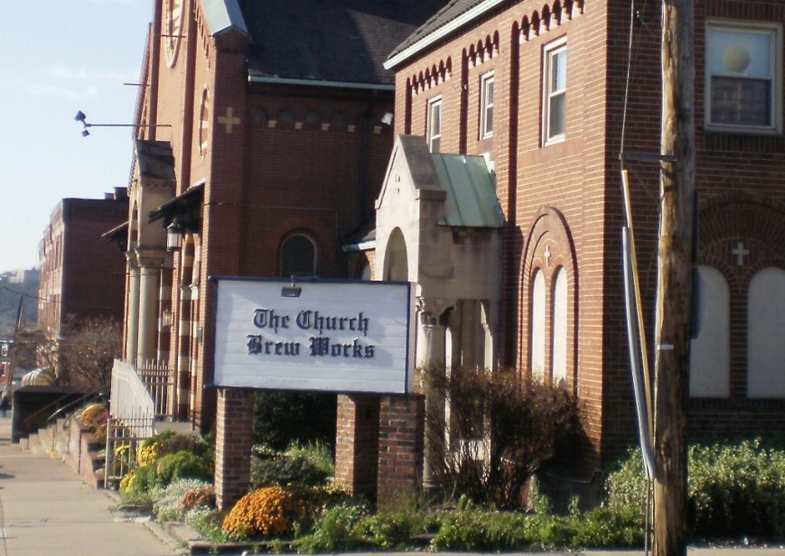 Church Brew Works Sign