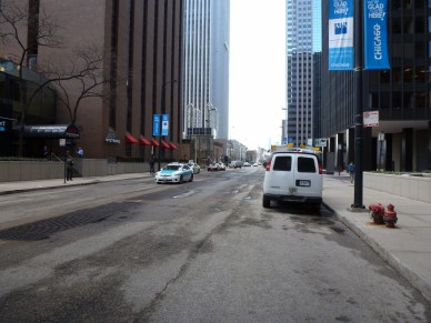 Stetson Ave, Chicago, from the Hyatt