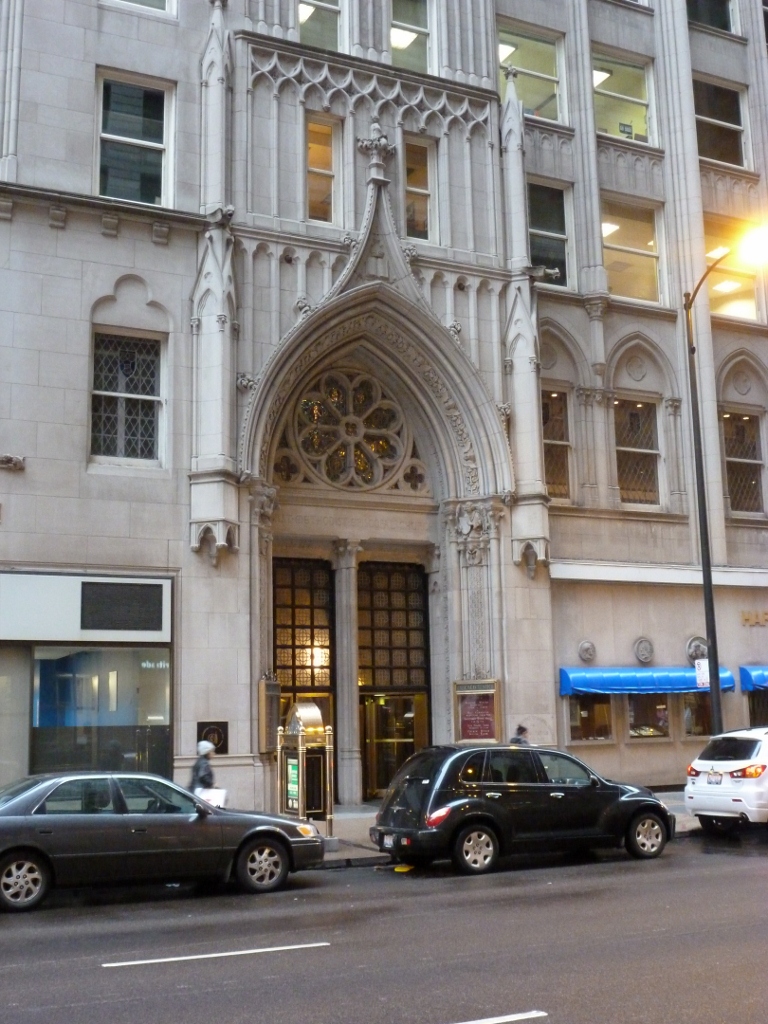 Chicago Temple Doorway